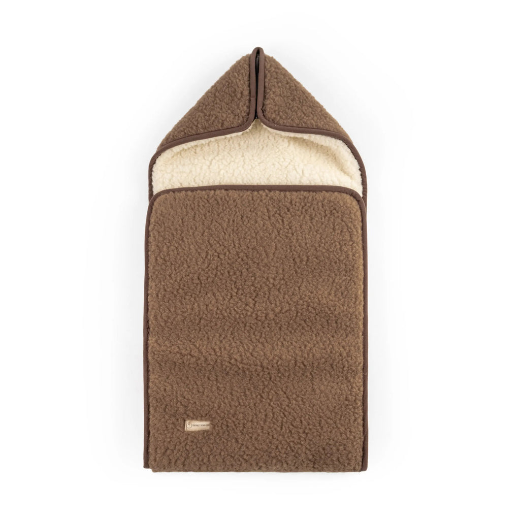 Winterfußsack Merino – natürlich warm