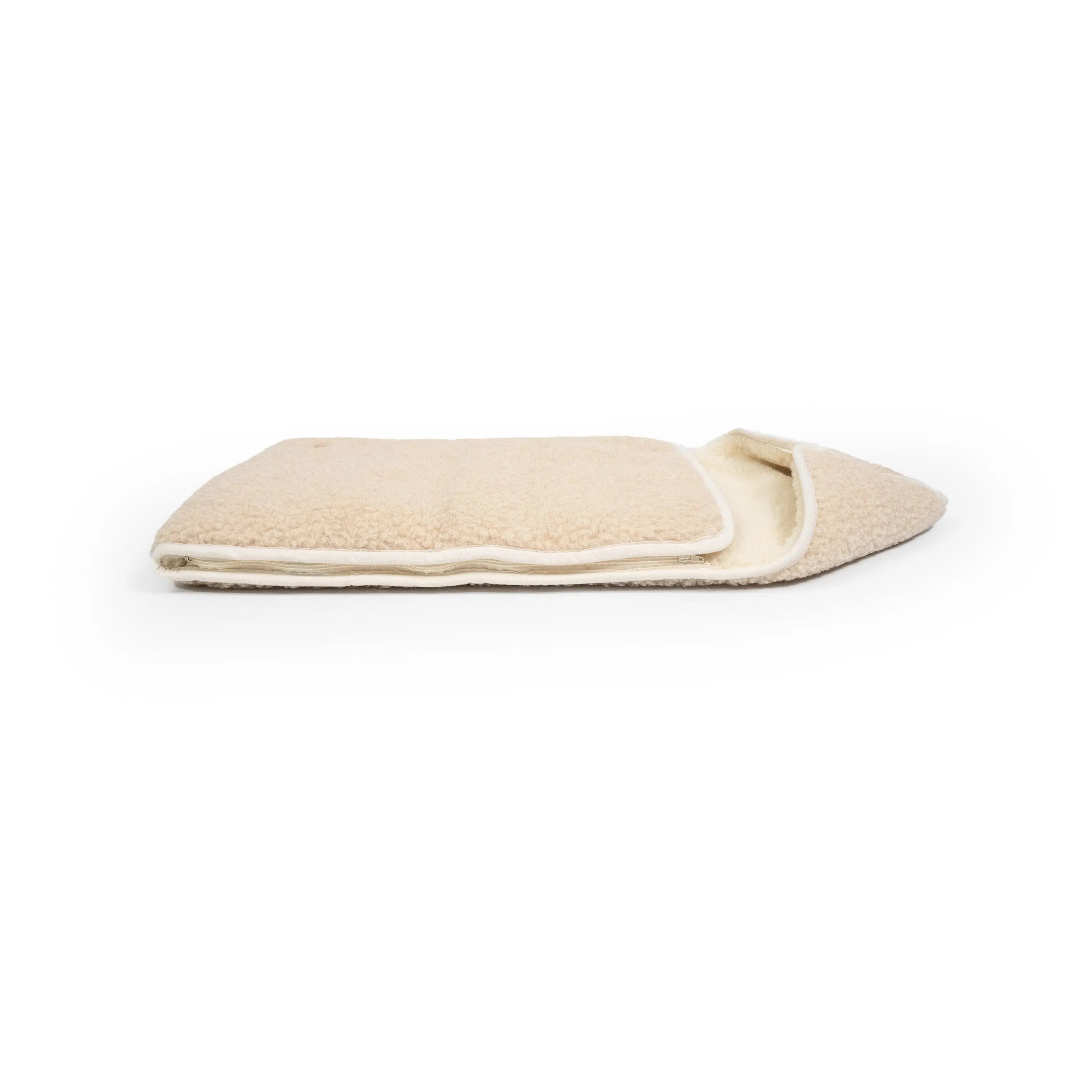 Winterfußsack Merino – natürlich warm