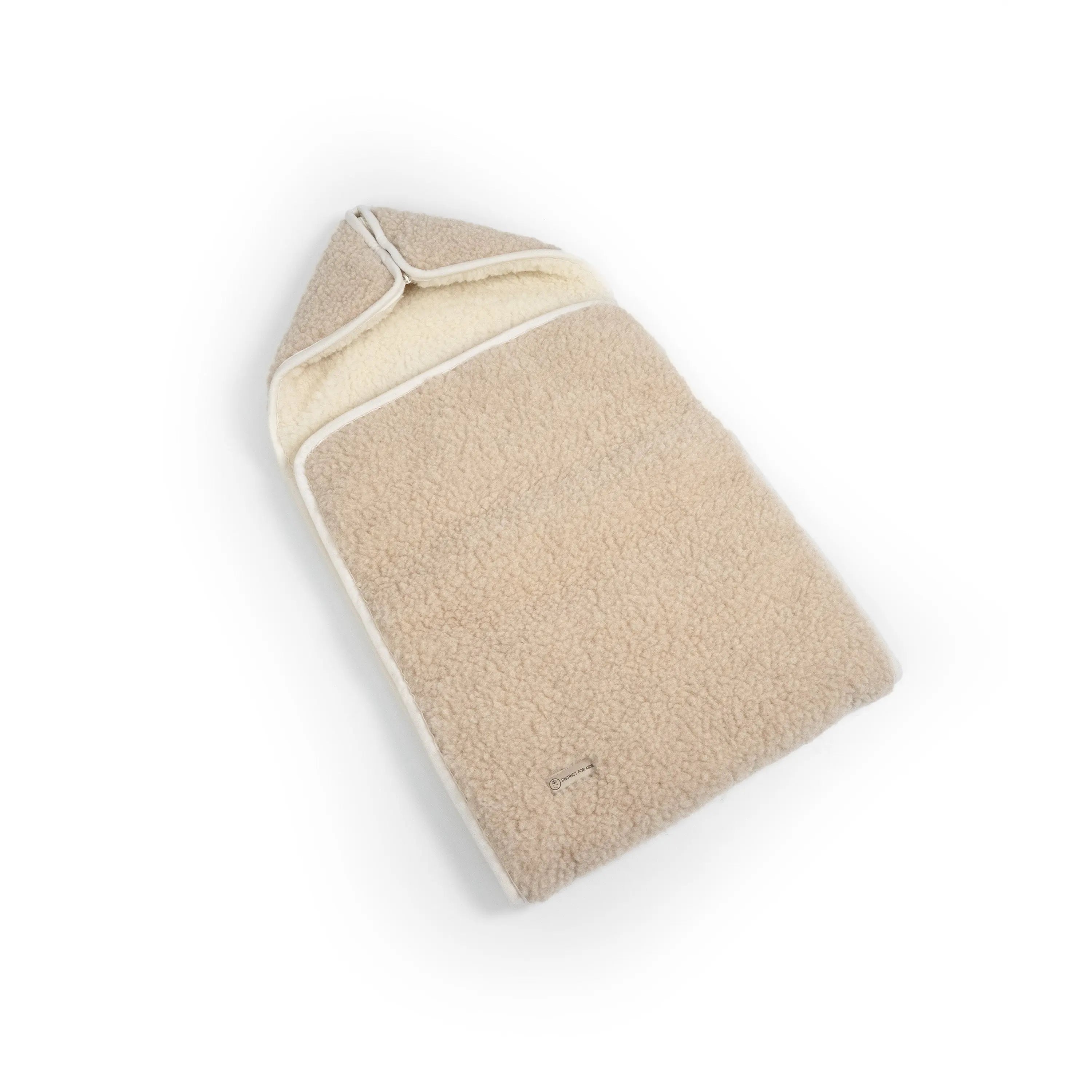Winterfußsack Merino – natürlich warm