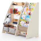 2in1 Montessori-Regal für Kleinkinder – Bücher & Spielzeug