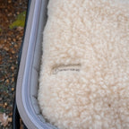 Winterfußsack Merino – natürlich warm