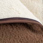 Winterfußsack Merino – natürlich warm
