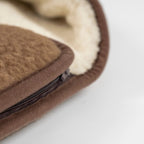 Winterfußsack Merino – natürlich warm