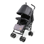 Bemesu Reisebuggy Kompaktkinderwagen mit 360°-Schwenkrädern, Kinderwagen mit 5-Punkt-Gurt, Kinderwagen 360° verstellbare Fahrtrichtung, Kinderbuggy klappbar bis 15kg, 0–3 Jahre, Lila