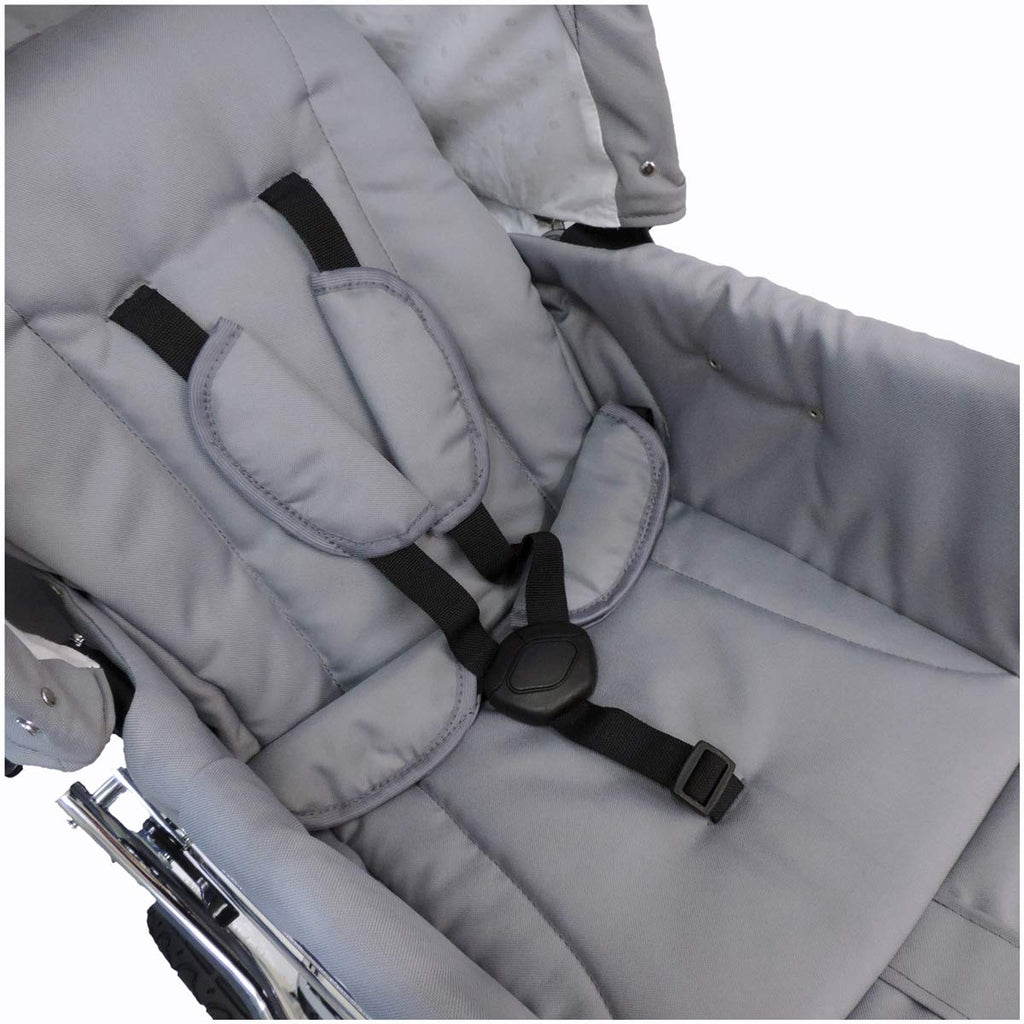 EICHHORN Kinderwagen Kombikinderwagen Komplett-Set, 0-3 Jahre, umbaubar zum Sportwagen, inklusive Babytragetasche, EVA-Rad, marineblau