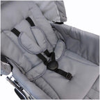 EICHHORN Kinderwagen Kombikinderwagen Komplett-Set, 0-3 Jahre, umbaubar zum Sportwagen, inklusive Babytragetasche, EVA-Rad, marineblau