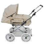 EICHHORN Kinderwagen Kombikinderwagen Komplett-Set, 0-3 Jahre, umbaubar zum Sportwagen, inklusive Babytragetasche, EVA-Rad, marineblau