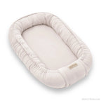 Babynest Musselin beige – atmungsaktiv & mitwachsend