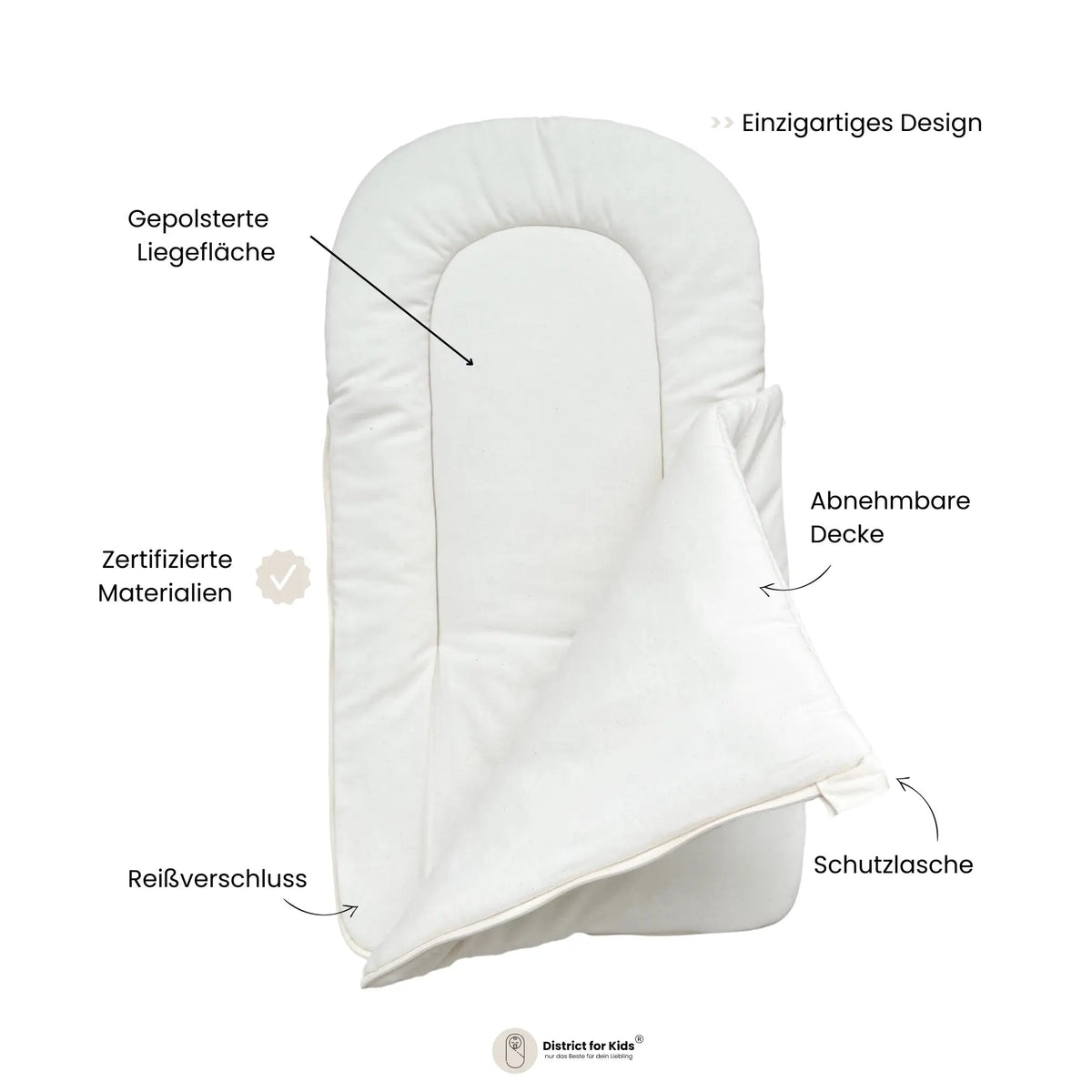 Babyschlafsack Sleepy Bio-Baumwolle – 2.5 TOG Ganzjahr