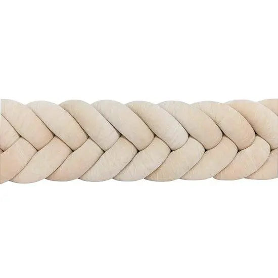 Bettschlange XXL Velours – Fischgräte, Premium-Schutz