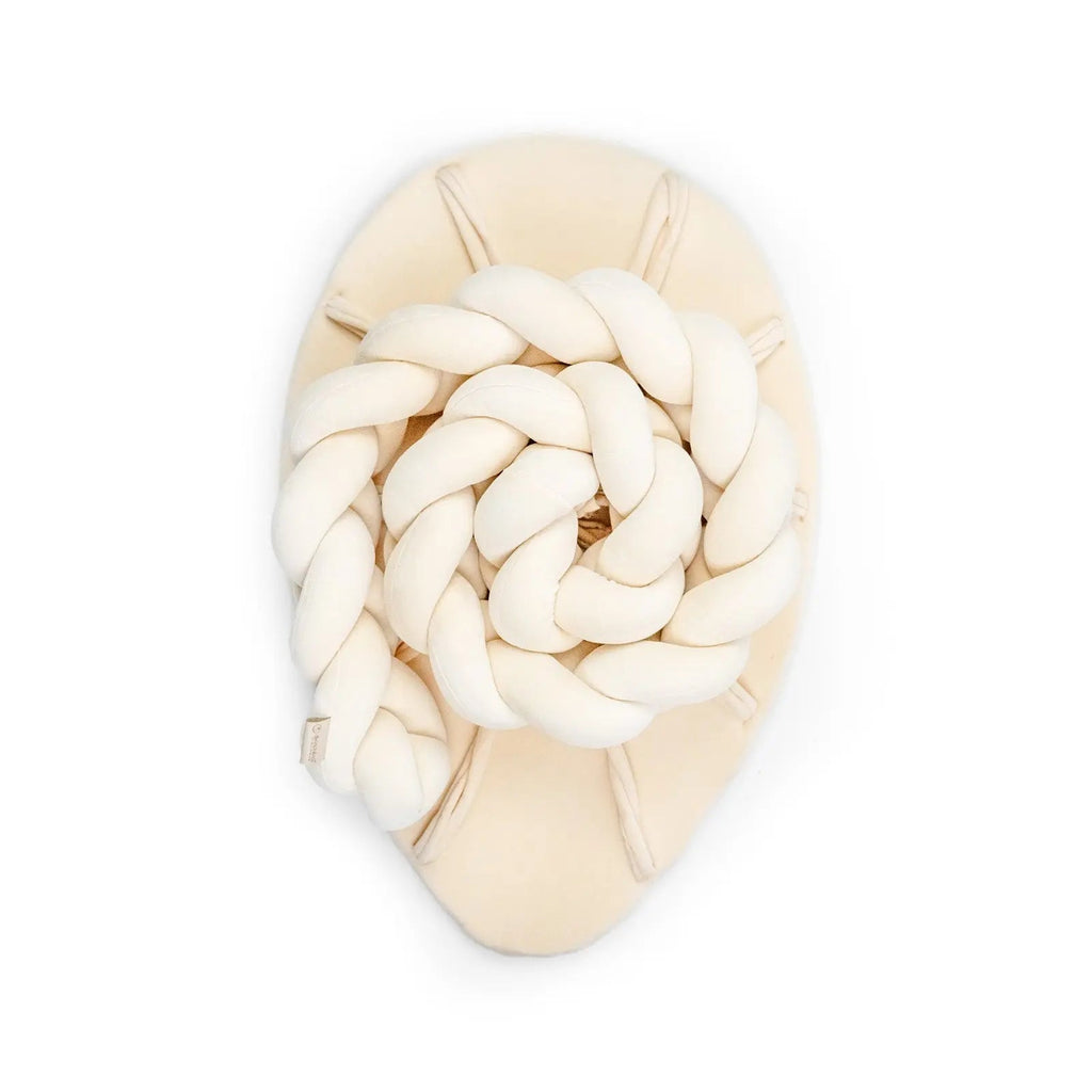 Babynest & Bettschlange 2in1 Velours – mitwachsend