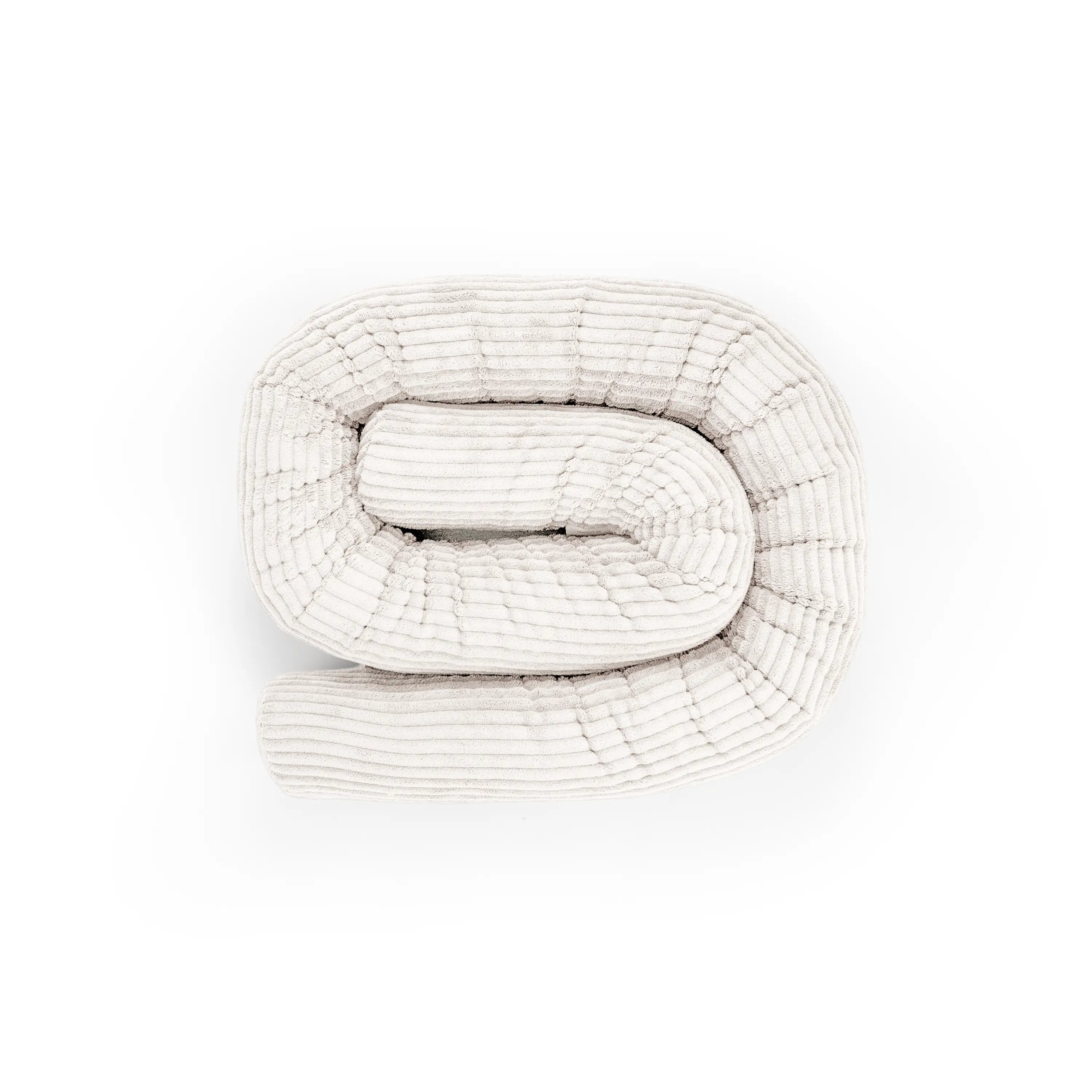 Bettschlange einsträngig Cord – Schutz & Komfort für Babybett