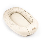 Babynest Baumwolle beige – mitwachsender Baby-Kokon