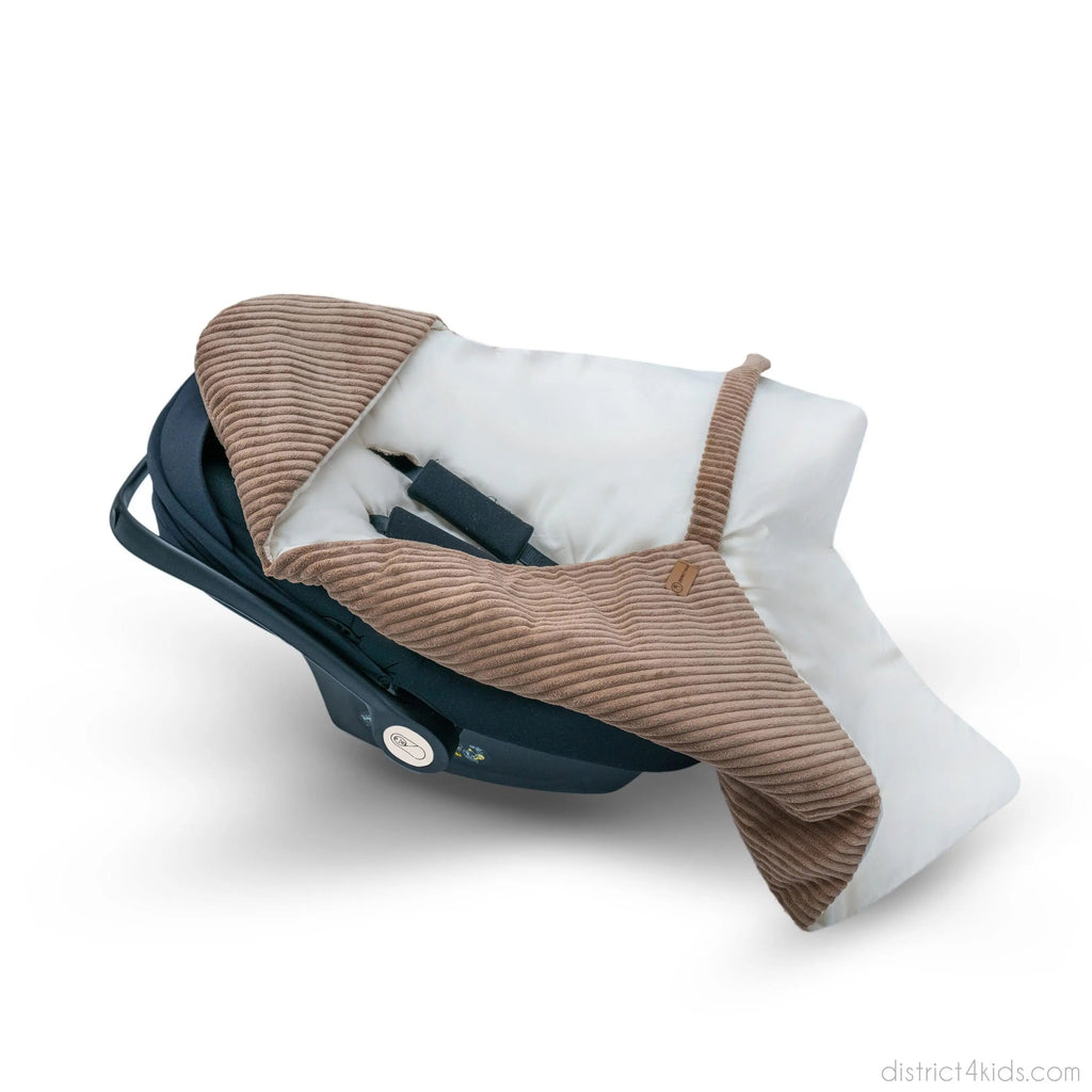 Einschlagdecke Cord – 2.5 TOG Babyschale