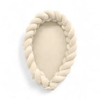 Babynest & Bettschlange 2in1 Velours – mitwachsend
