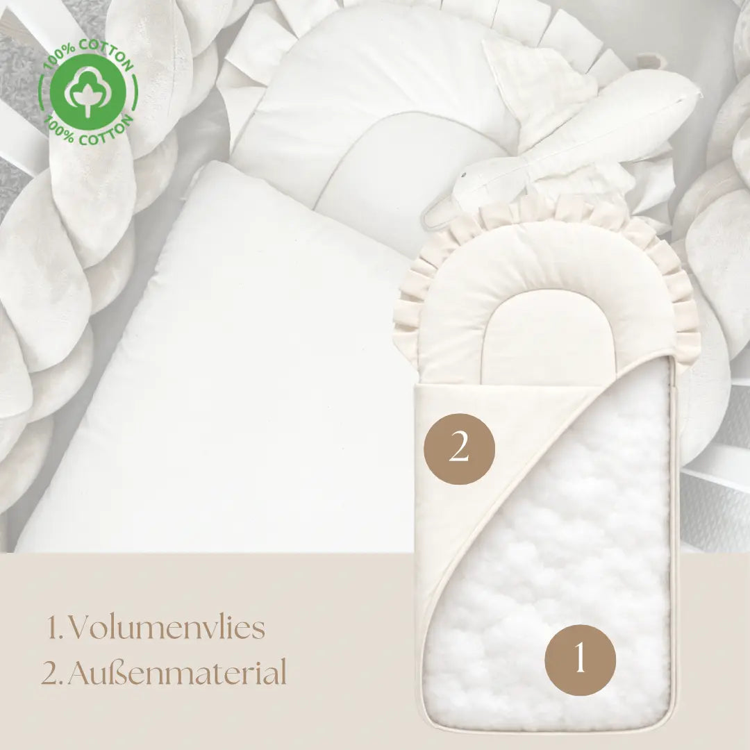 Babyschlafsack Dreamy Bio-Baumwolle – 2.5 TOG Ganzjahr