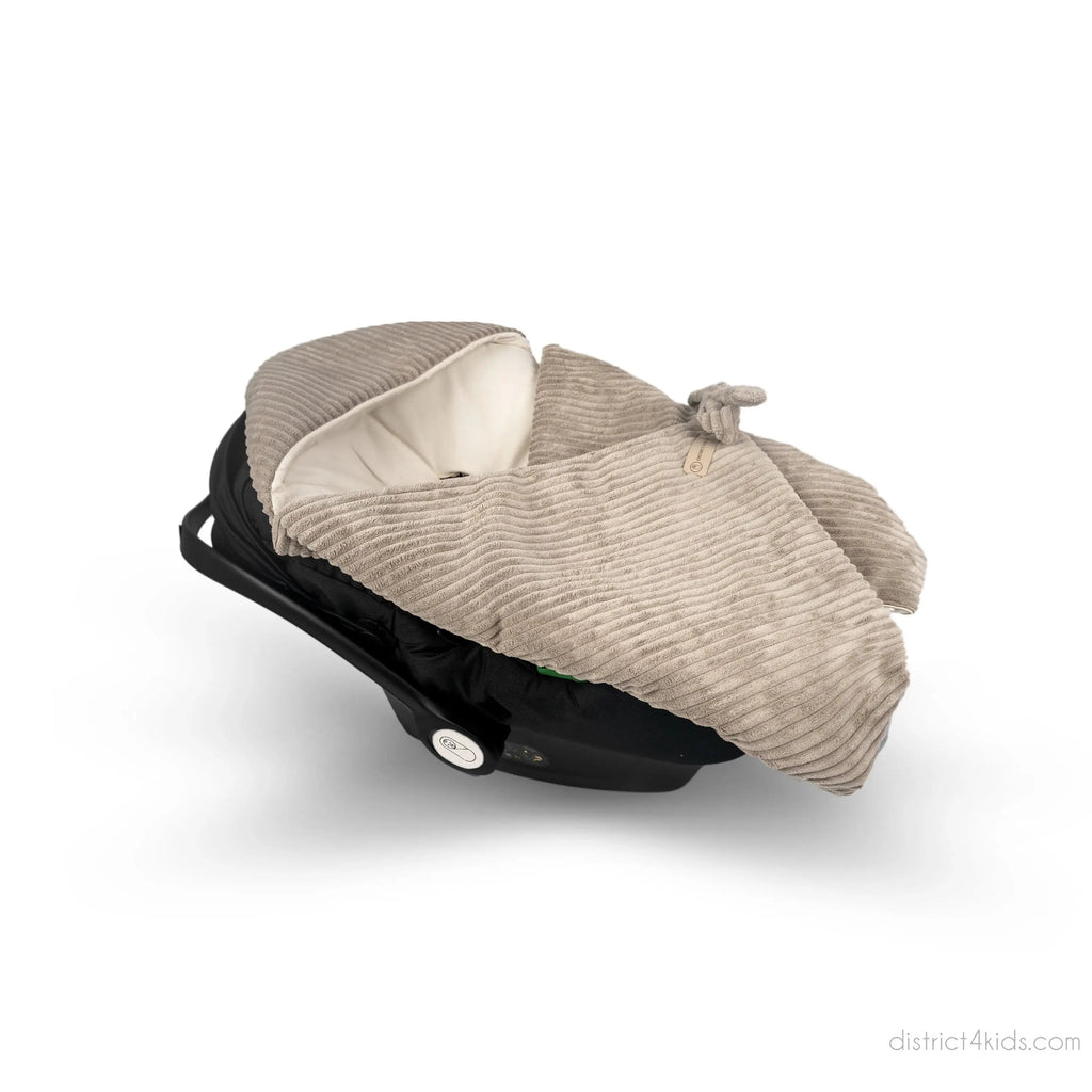 Einschlagdecke Cord – 2.5 TOG Babyschale