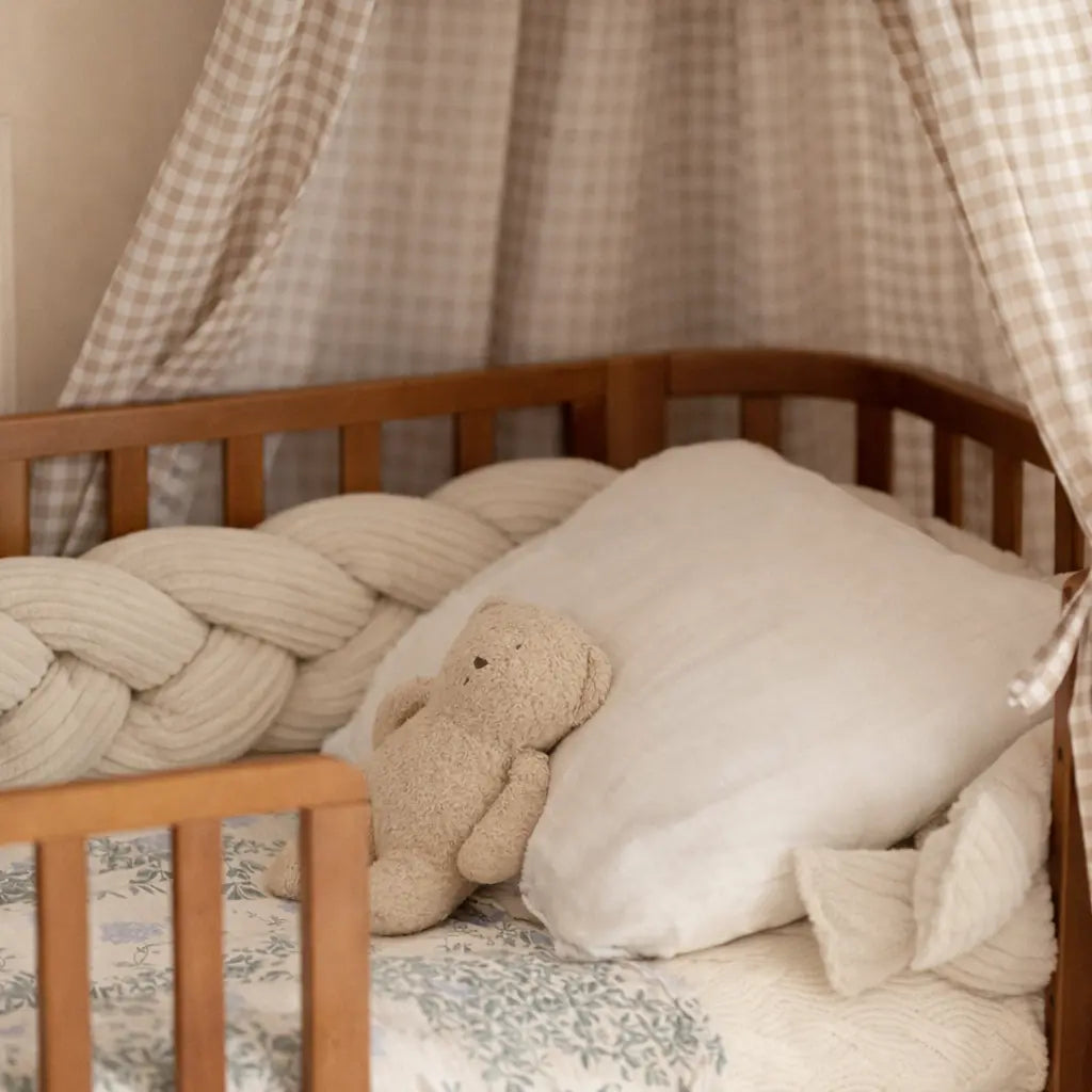 Bettschlange Cord – geflochten für Babybett