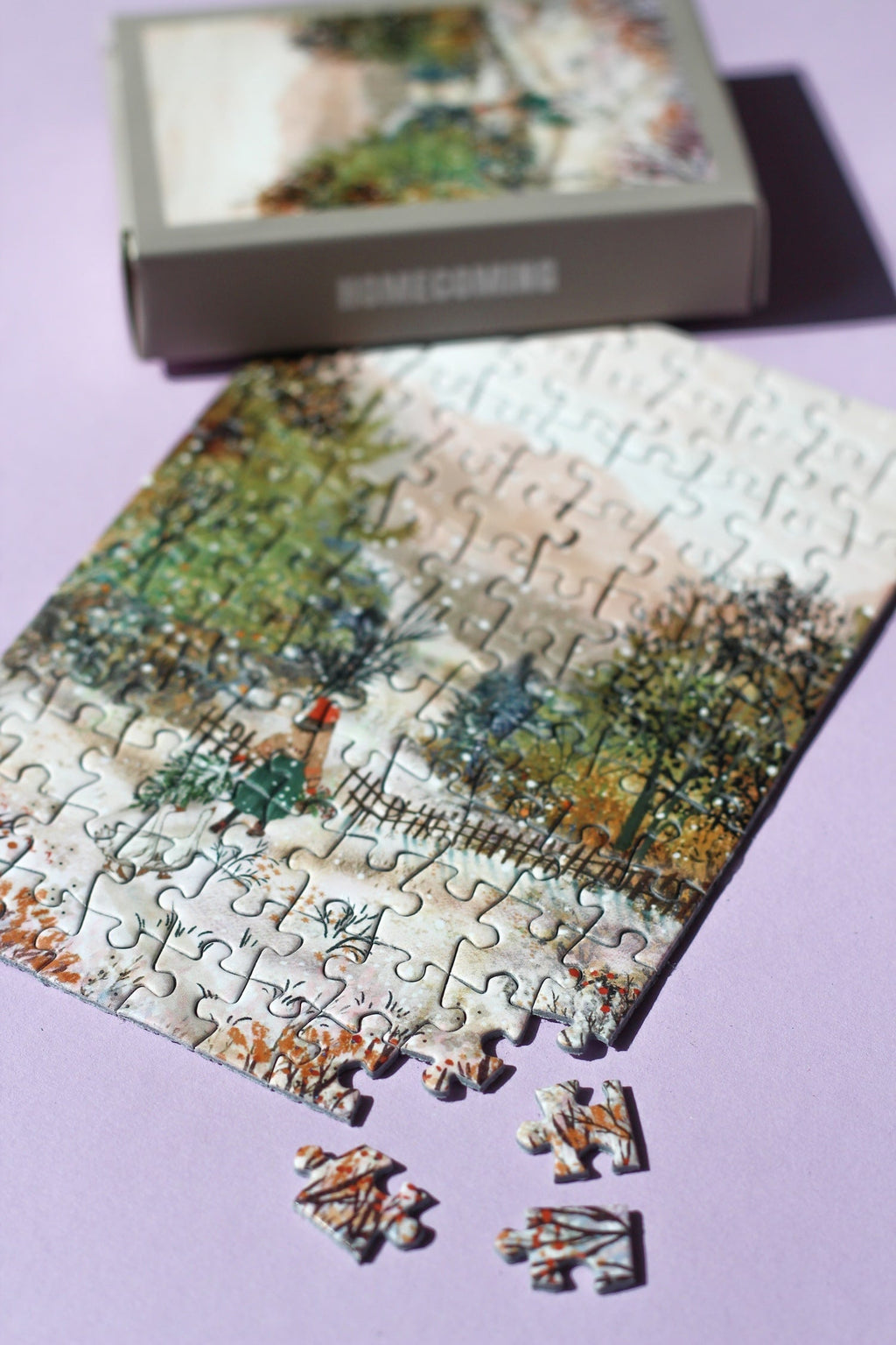 Piecely Homecoming Minipuzzle, 99 Teile