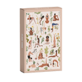 Piecely Plant Yoga Minipuzzle, 99 Teile