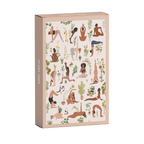 Piecely Plant Yoga Minipuzzle, 99 Teile