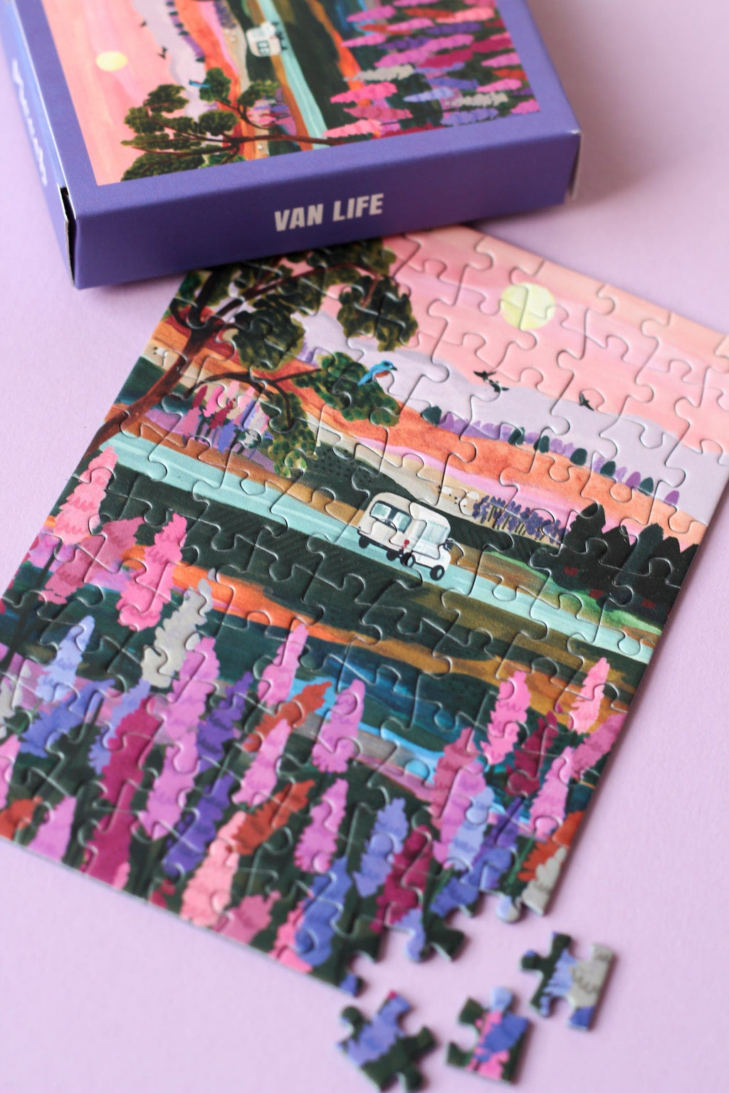 Piecely Van Life Minipuzzle, 99 Teile