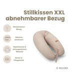 Stillkissen XXL Musselin – ergonomisch & vielseitig