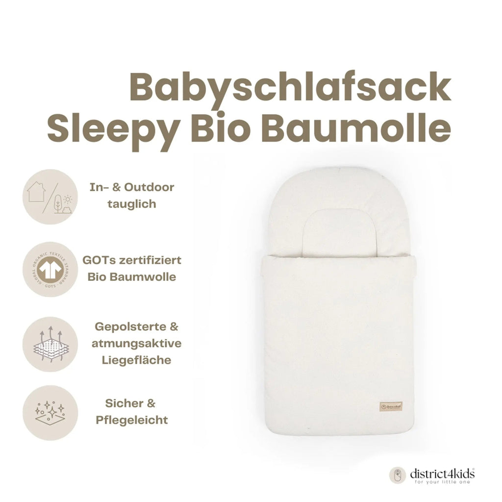 Babyschlafsack Sleepy Bio-Baumwolle – 2.5 TOG Ganzjahr