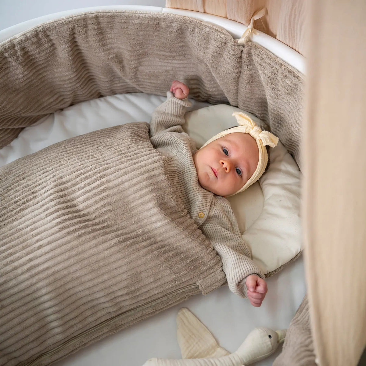 Bettumrandung Cord – modern & kuschelig