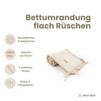 Bettumrandung Rüschen – Oeko-Tex zertifiziert