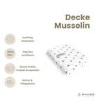 Musselindecke Herzen – Schmuse- & Puckdecke