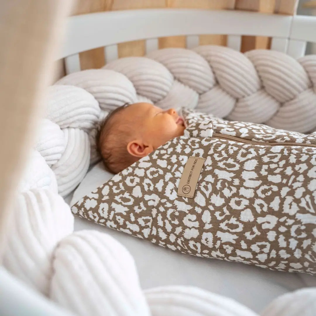 Bettschlange Cord – geflochten für Babybett