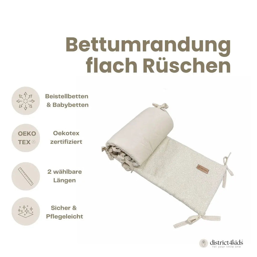 Bettumrandung Bouclé – weich & Premium