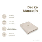 Musselindecke – Mulltuch, Schmuse- & Puckdecke