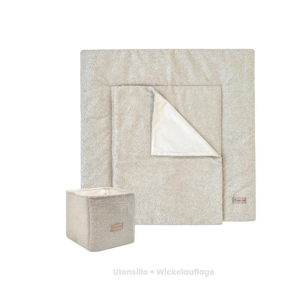 Wickeltisch-Korb Bouclé – Utensilo Wickeltisch