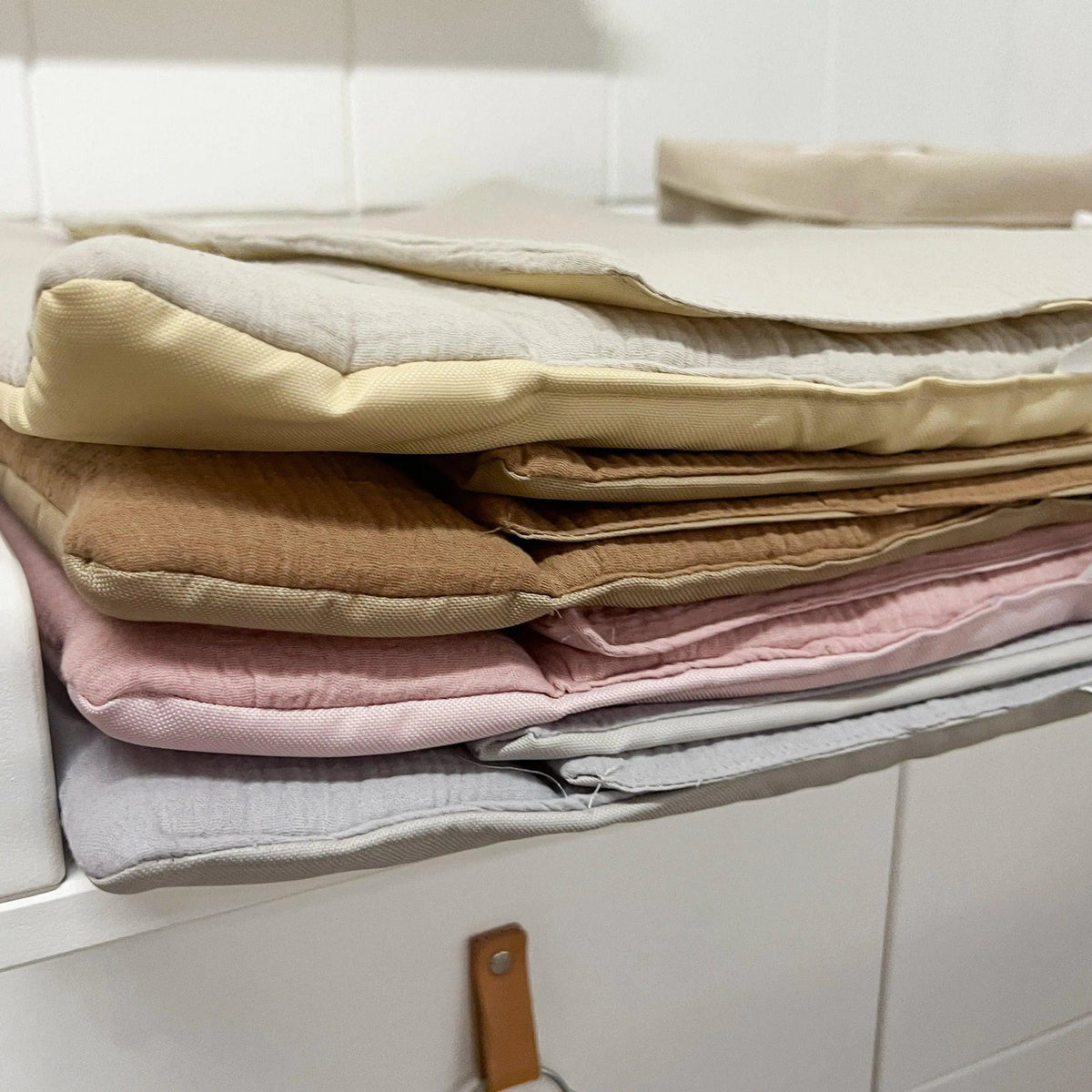 Wickelauflage Musselin – mit Unterlage, weich
