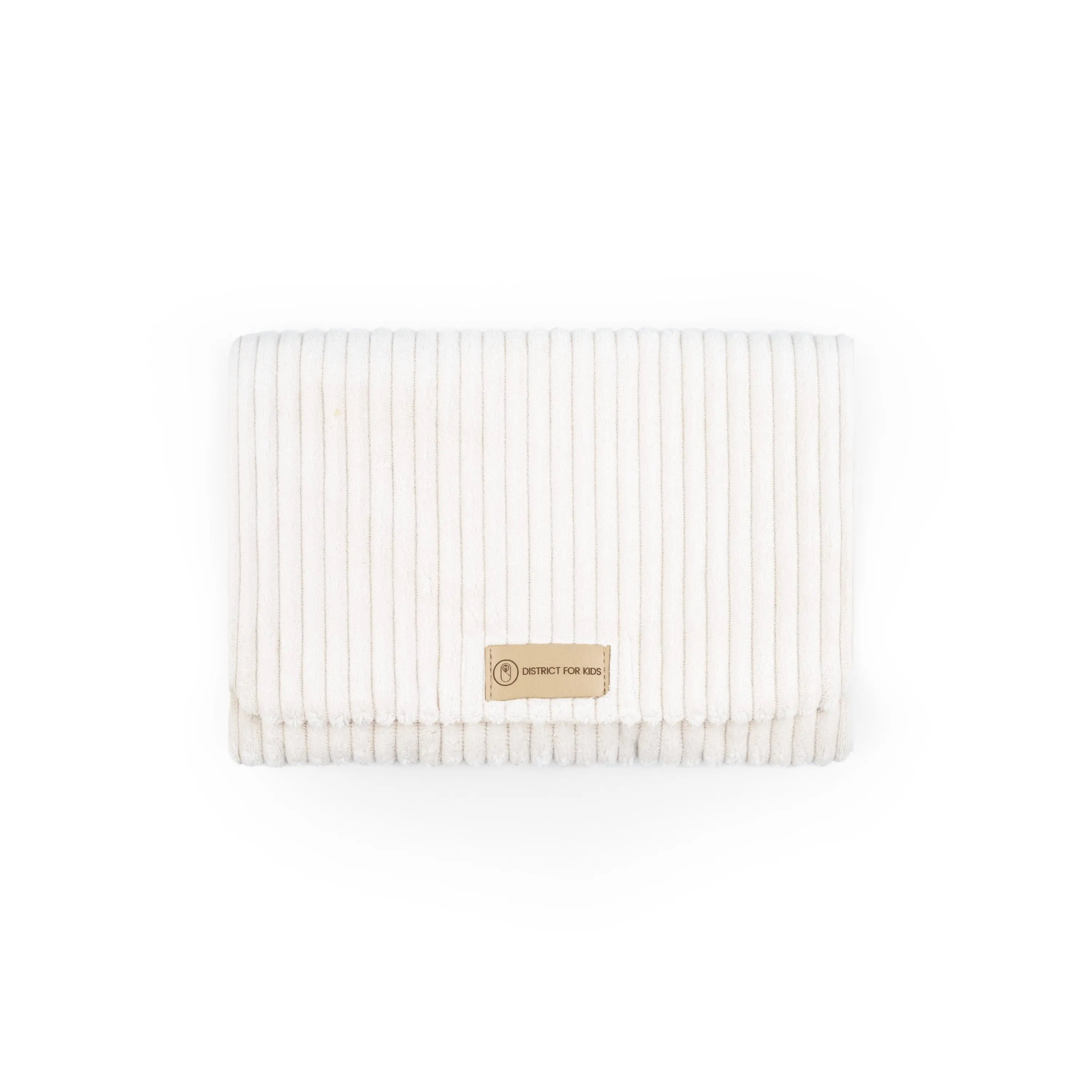 Windeltasche Cord – mit Wickelunterlage, unterwegs