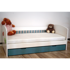 Bio Babybett 70x140cm aus Naturholz | Gitterbett aus massivem Holz | 100% Bio-Bett