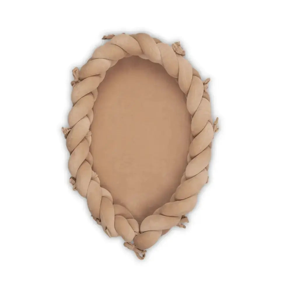 Babynest & Bettschlange 2in1 Velours – mitwachsend