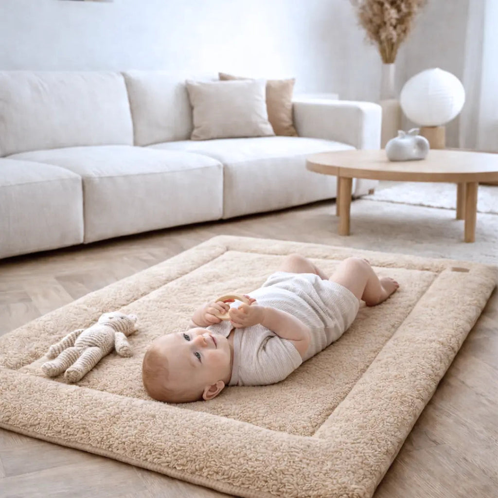Krabbeldecke Bouclé – modern & kuschelig