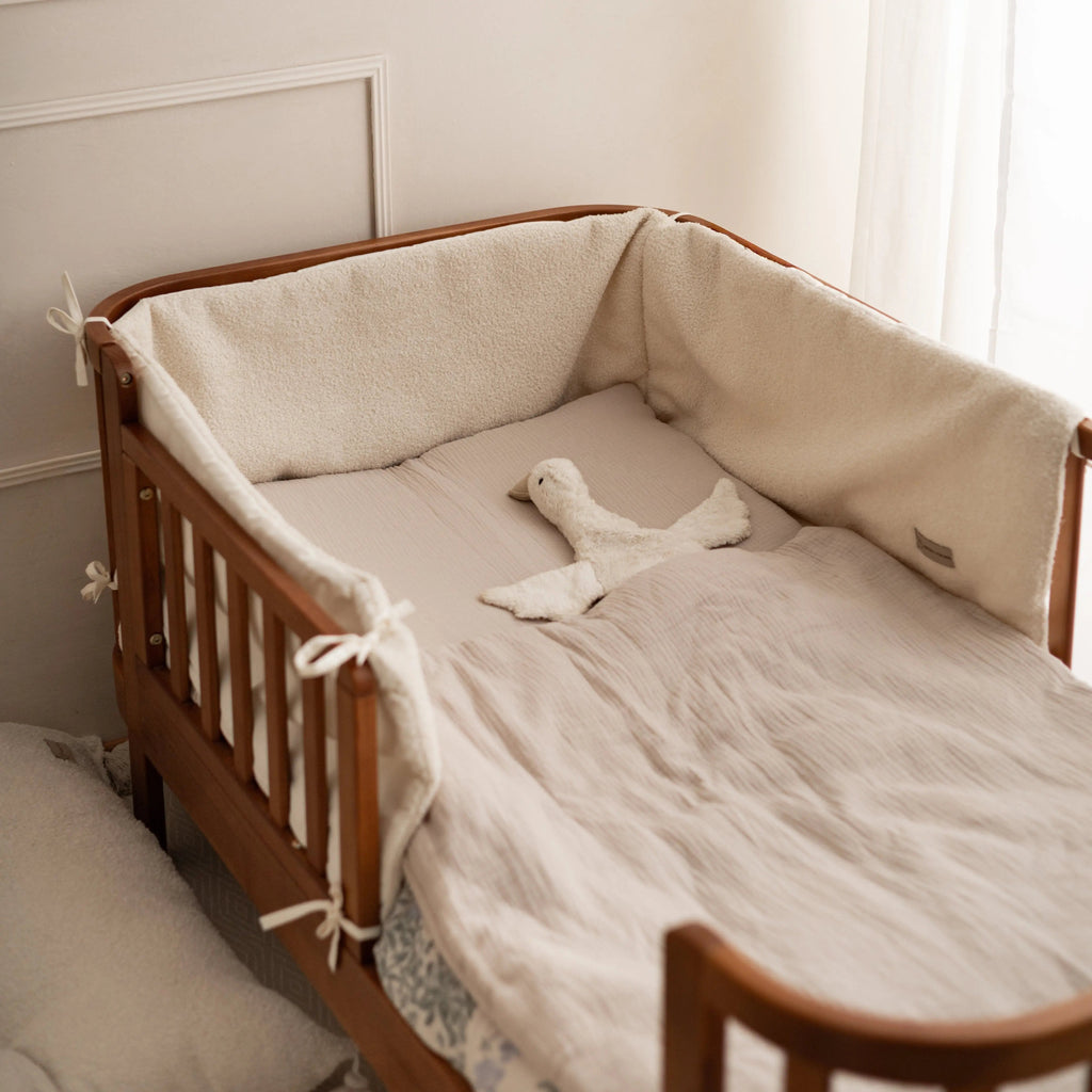 Bettumrandung Bouclé – weich & Premium